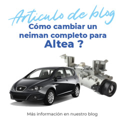 Bombín de arranque para Seat Altea y Altea XL (2004-2015) con 2 llaves 1