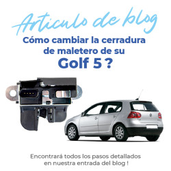 Cerradura maletero para Golf 5 (2003-2009) centralizado porton - maletero trasero 8