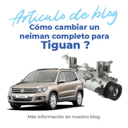 Bombín de arranque para Tiguan (2008-2011) con cilindro, contactor y llaves codificables 9