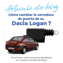 Cerradura puerta para Dacia Logan 1 (2004-2012) centralizado para todas las puertas 1