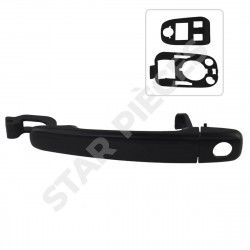 Poignée de porte extérieure pour Citroen C3 (2002-2009) avant gauche (côté conducteur) 3