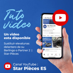 Elevalunas para Berlingo 2 (2008-2018) delantero izquierdo 9221ER, 9221ES, 9802389280 1