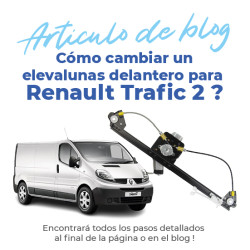 Elevalunas para Trafic 2 (2001-2014) CON MOTOR - delantero izquierdo 7700311820, 91165704 5