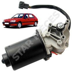 Moteur d'essuie glace avant pour Peugeot 306 (1993-2002) 2