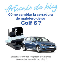 Cerradura maletero para Golf 6 (2008-2014) centralizado porton - maletero trasero 13