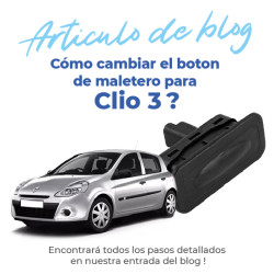 Botón de maletero para Clio 3 (2005-2012) contactor electrico apertura del maletero 9