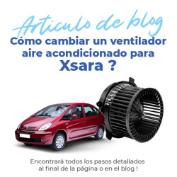 Ventilador aire acondicionado para Citroen Xsara Picasso (1999-2010) con resistencia 6441K0 6441AG 8