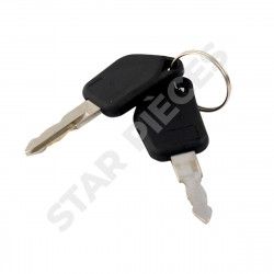 2 serrures de porte pour Peugeot 106 (1991-2003) avant gauche et avant droit. Vendu avec double de clés 2