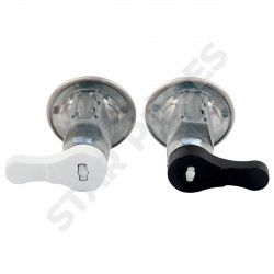 2 serrures de porte pour Peugeot 106 (3 portes uniquement) (1991-2003) avant gauche + avant droit. Vendu avec double clés 3