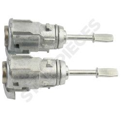 Kit 2 serrures de porte avant avec clés pour Skoda Octavia (1996-2004) 5
