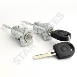 2 serrures de porte pour  Golf 4 (1997-2004) avant gauche et avant droite 2