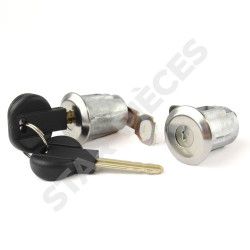 2 serrures de porte pour Xsara Picasso (1999-2010) avant gauche et droit - avec 2 clés 3