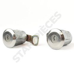 2 serrures de porte pour Xsara Picasso (1999-2010) avant gauche et droit - avec 2 clés 8