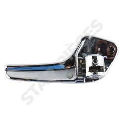 Poignée de porte intérieure pour Opel Corsa D (2006-2014) avant gauche ou arrière gauche (chromée) 4