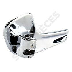 Poignée de porte intérieure pour Opel Corsa D (2006-2014) avant droite ou arrière droite (chromée) 3
