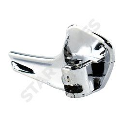 Poignées de porte intérieure pour Opel Corsa D (2006-2014) poignée gauche + poignée droite / avant ou arrière (chromée) 3