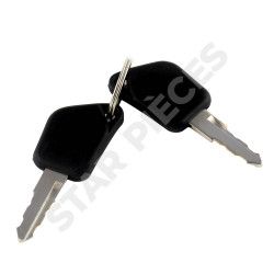 Serrure de coffre pour Peugeot 405 PHASE 2 (1992-1997) vendue avec double de clés 5