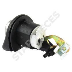 Serrure bouton poussoir de coffre hayon arrière Dacia Sandero 2008-2012 3
