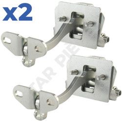 2 tirants de porte pour Peugeot 306 phase 2 (1997-2002) avant gauche et avant droit 3