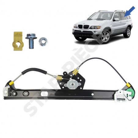 Lève-vitre Pour Bmw X5 E53 05/'00-08/'03 Mécanisme Arrière 5 Portes