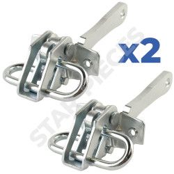 2 tirants de porte pour pour Boxer (1994-2002) avant gauche et avant droit 2