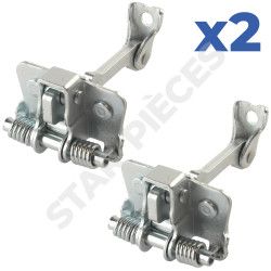 2 tirants de porte pour Nissan Interstar (2002-2010) avant gauche et avant droit 8200597523, 7700354507 2