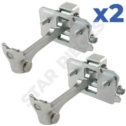 2 tirants de porte pour Nissan Interstar (2002-2010) avant gauche et avant droit 8200597523, 7700354507 3