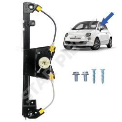 Lève vitre pour Fiat 500 (à partir de 2007) avant gauche (côté conducteur) 2