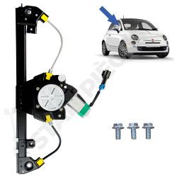 Lève vitre pour Fiat 500 (à partir de 2007) AVEC MOTEUR - avant droit (côté passager) 2