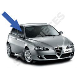 Lève vitre pour Alfa Romeo 147 (2000-2010) AVEC MOTEUR - avant droit (côté passager) 9
