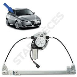 Lève vitre pour Alfa Romeo 147 (2000-2010) AVEC MOTEUR - avant droit (côté passager) 2