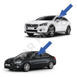 Lève-vitre pour Peugeot 508 (2010-2018) avant gauche (côté conducteur) 3