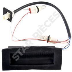 Poignée de coffre pour Opel Astra H (2004-2009) avec bouton contacteur et éclairage coffre - hayon arrière 6240398, 13223919 2