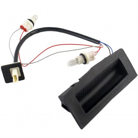 Tirador de maletero con botón sensor, microinterruptor y luz para Opel Zafira B | Mejores precios con Star-Pièces