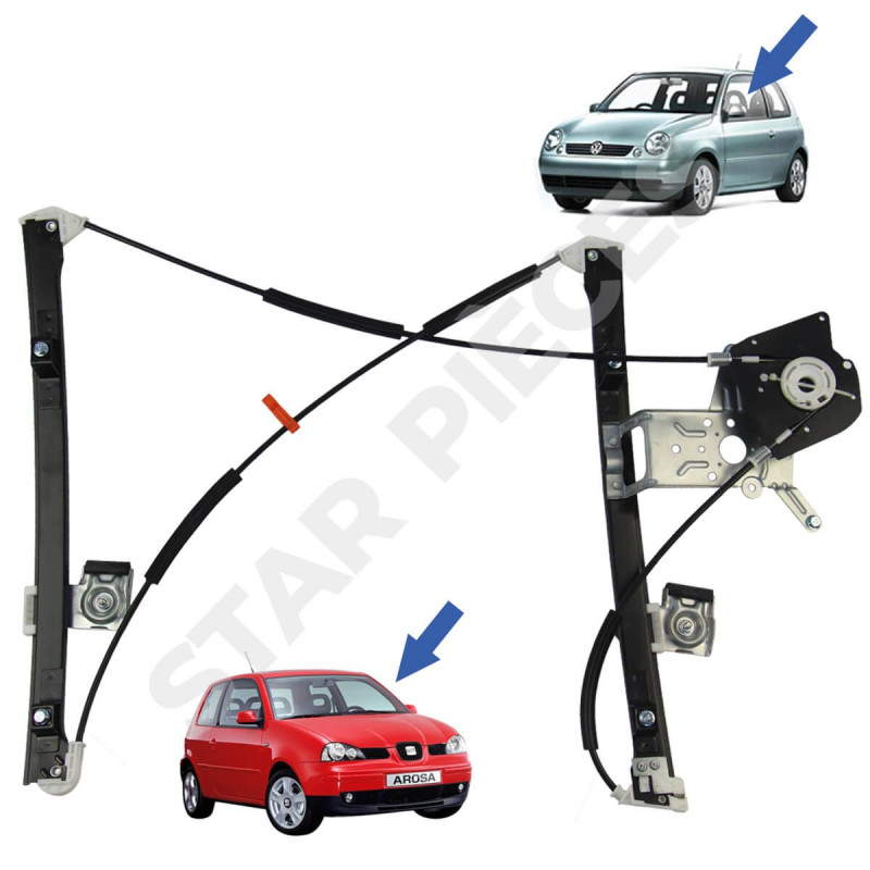 Seat arosa lève vitre Kit de réparation gleitstück avant gauche