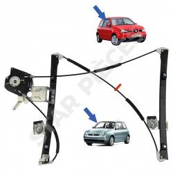 Lève vitre pour Volkswagen Lupo (1998-2005) avant droit (côté passager) 2
