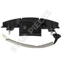 Botón de maletero para Nissan Micra K12 (2002-2010) con contactor apertura del porton - maletero trasero 3