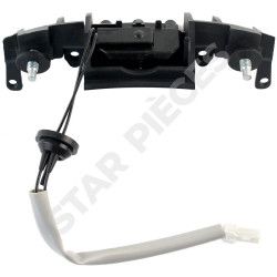 Botón de maletero para Nissan Micra K12 (2002-2010) con contactor apertura del porton - maletero trasero 6