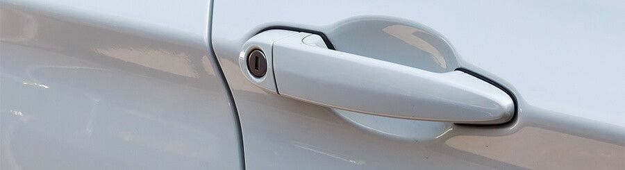 Poignée de porte droite grise pour Renault Twingo Kangoo - Origine