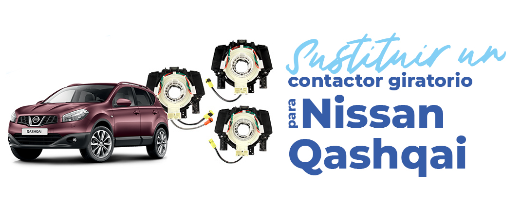 interruptor giratorio de tu Nissan Qashqai
