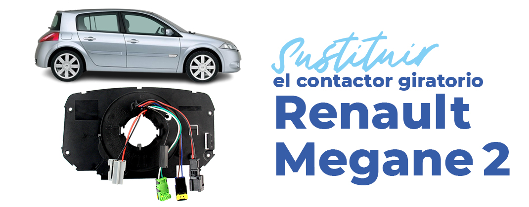 contactor rotativo de su Renault Megane 2