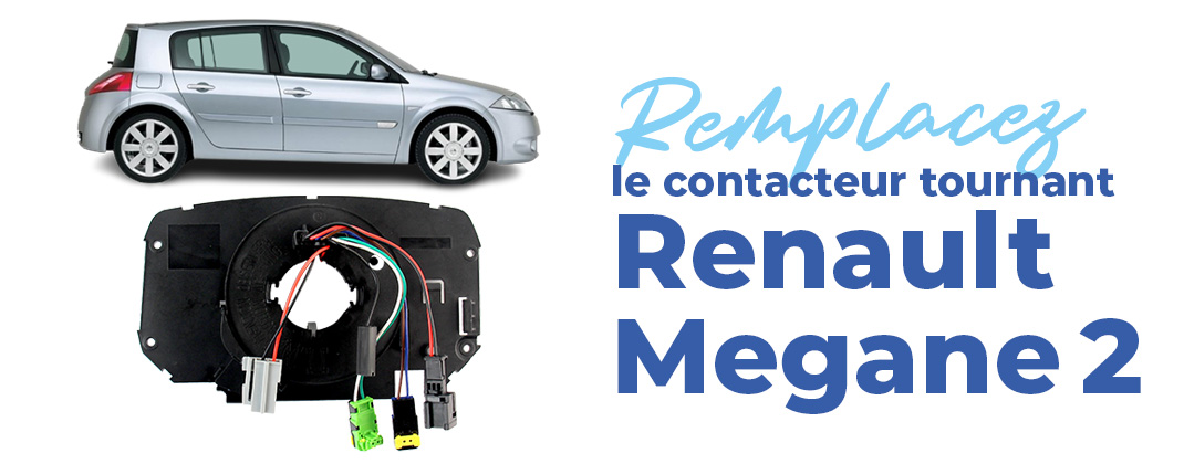 Contacteur tournant airbag pour RENAULT Mégane Classic d'occasion