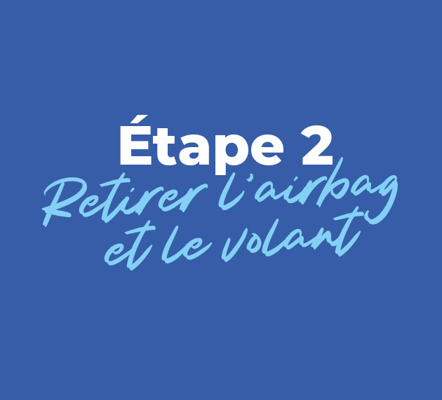 retirer airbag et volant toyota aygo