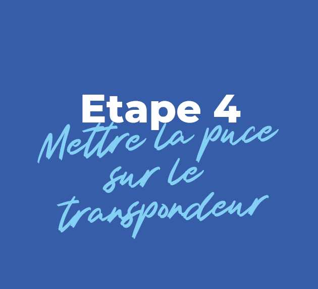 etape 4 mettre la puce sur le transpondeur de votre mercedes sprinter