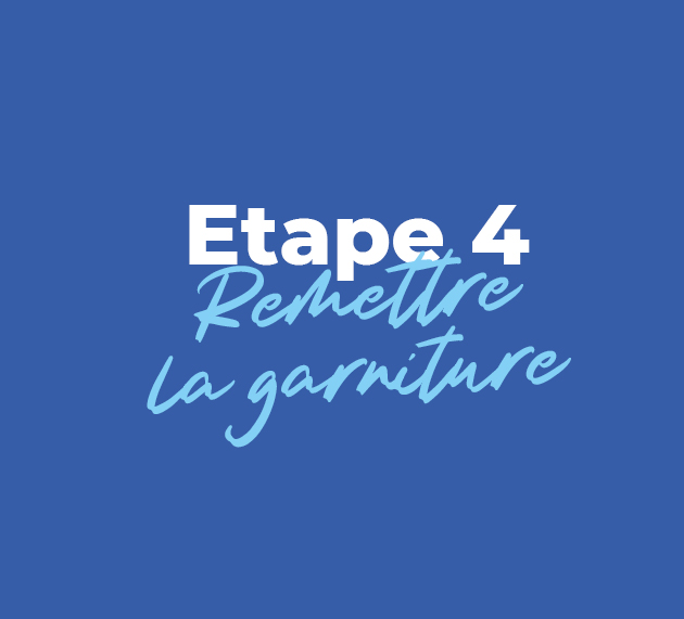 etape 4 repositionner garniture porte berlingo 2