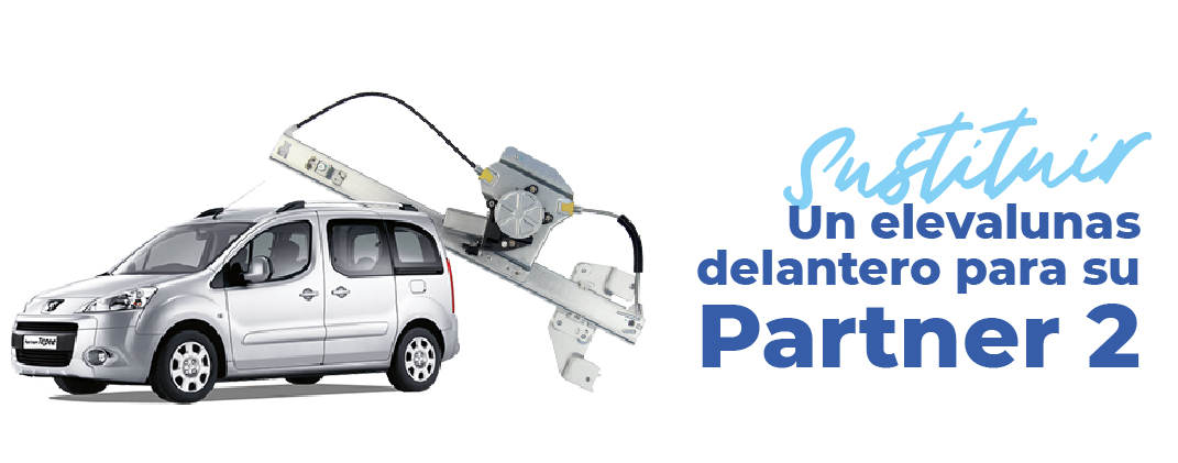 sustituir elevalunas delantero citroen partner 2