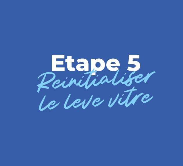 etape 5_reninitialiser le leve vitre 508 pour option confort