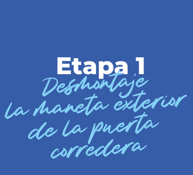 Retirar la maneta defectuosa master 2