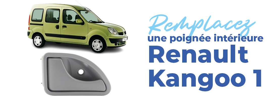 Poignées intérieures avant gauche et droite Kangoo 1