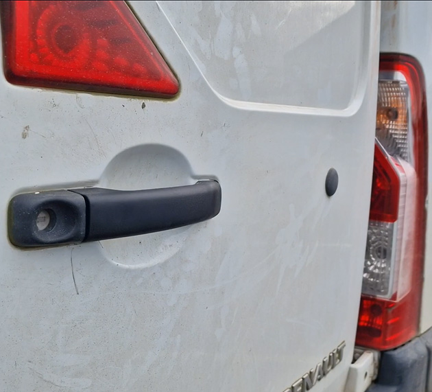 Poignée Porte Arrière Renault Master II / Opel Movano A / Nissan Interstar – Noir